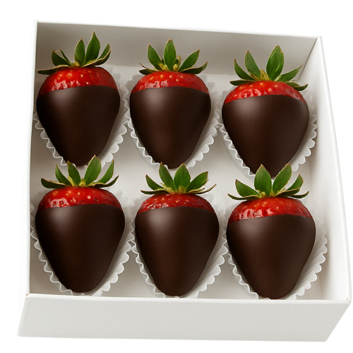 Vegan Chocolate Dipped Strawberries - No Added Sugar