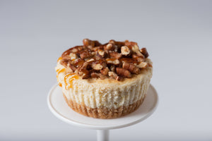 Vegan Butter Pecan Cheesecake Minis