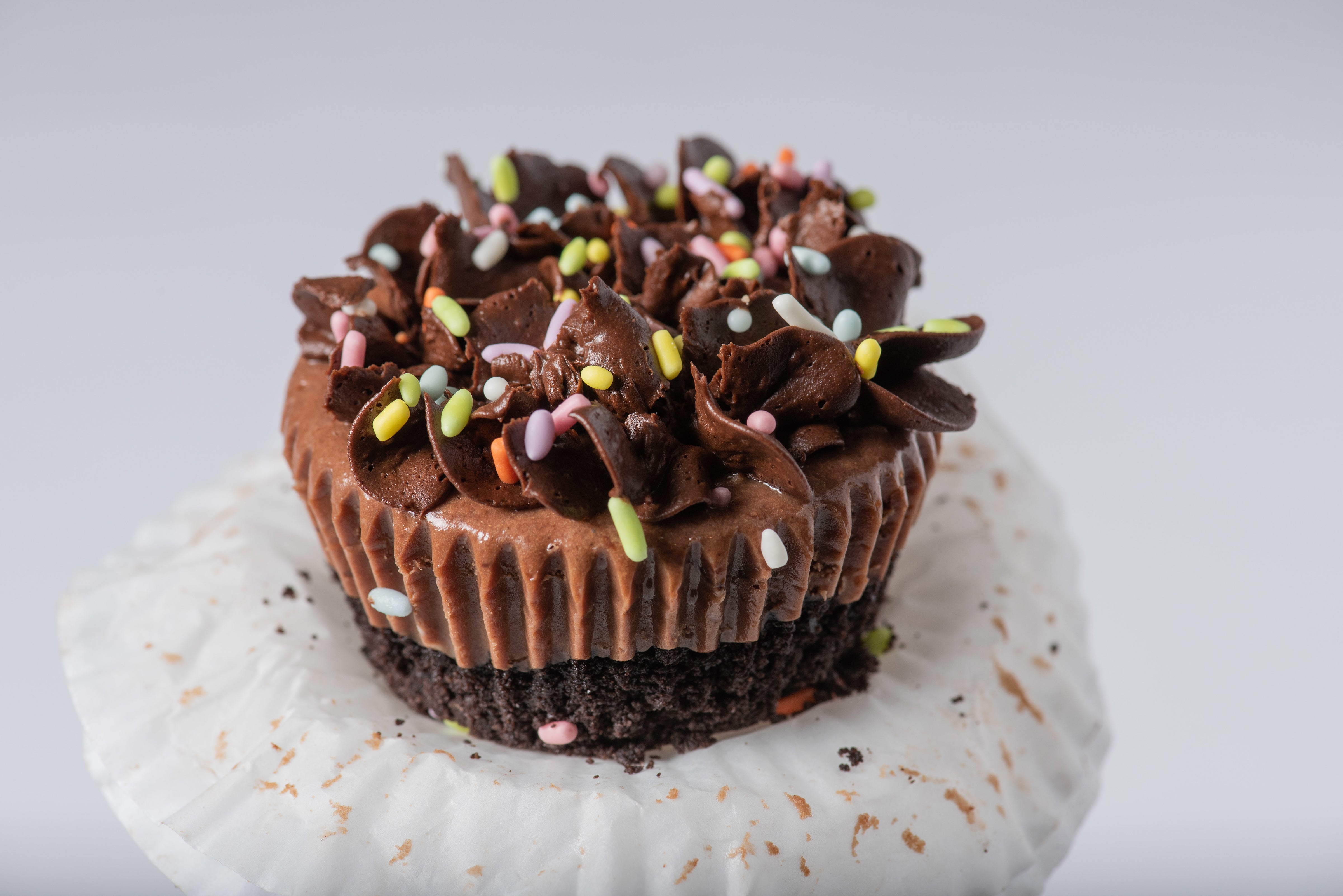 Chocolate Sprinkle Birthday - Mini Cheesecake