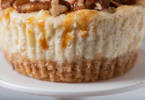 Vegan Butter Pecan Cheesecake Minis